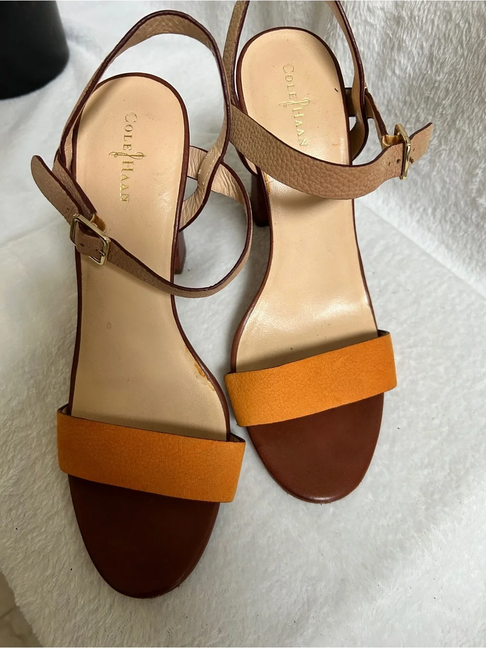 Cole Haan strappy block
